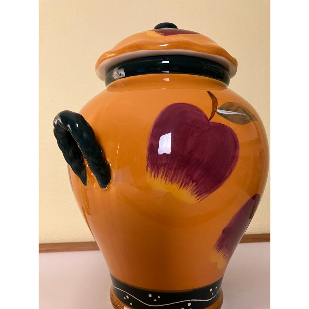 Casa Vero Country Apple cookie jar - Picture 2 of 4